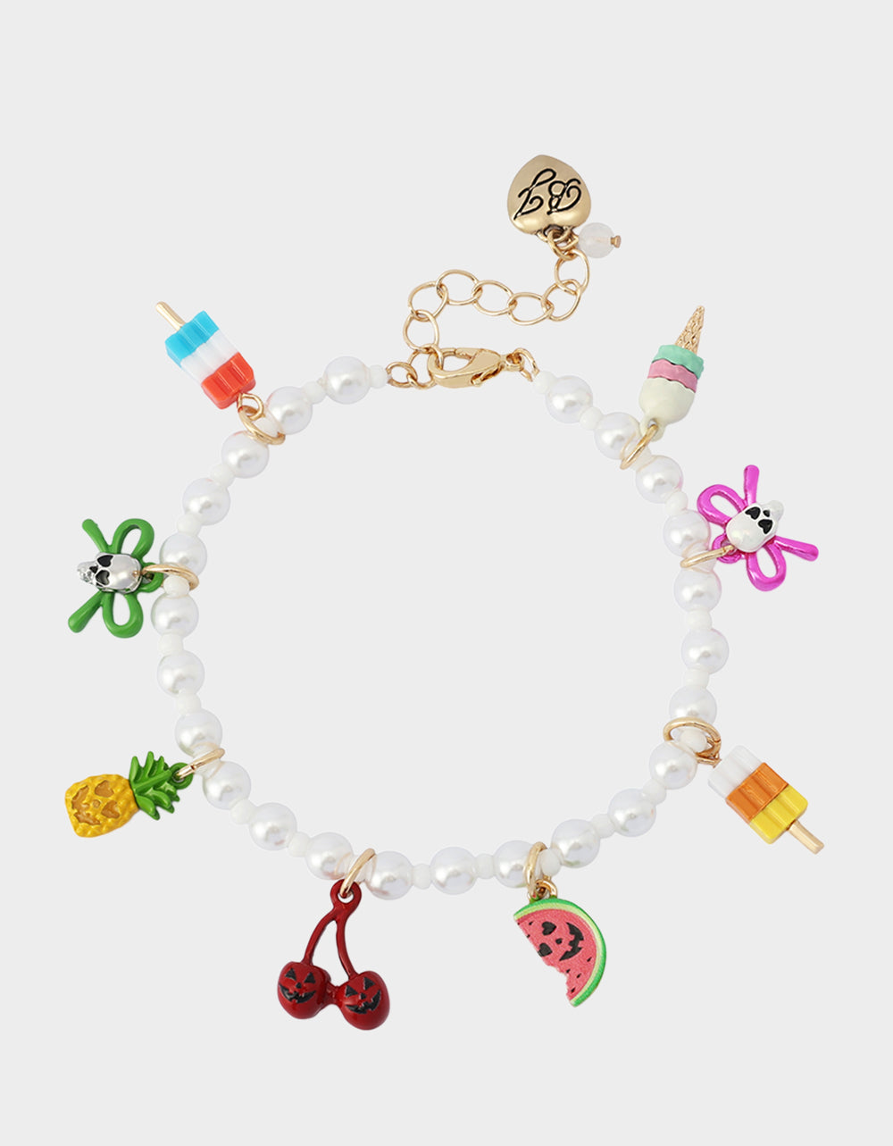 SUMMERWEEN CHARM FLEX BRACELET PEARL