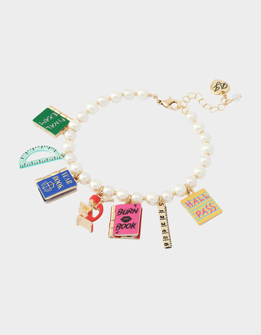 SCHOOL SUPPLIES CHARM FLEX BRACELET MULTI - Image 2