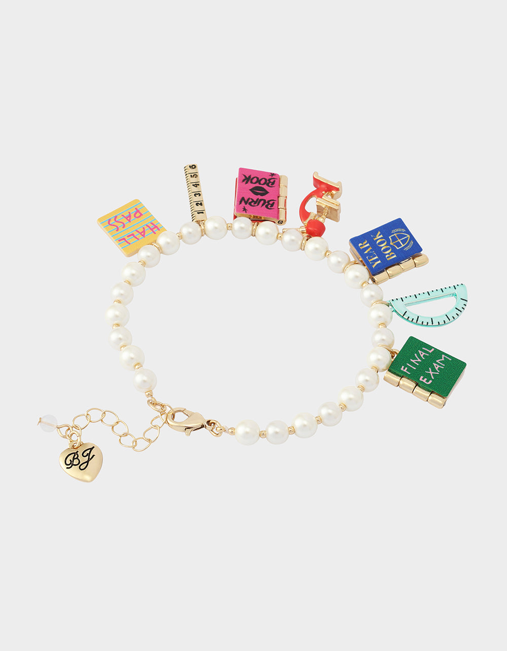 SCHOOL SUPPLIES CHARM FLEX BRACELET MULTI - Image 3