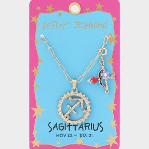 SAGITTARIUS CHARM PENDANT PURPLE