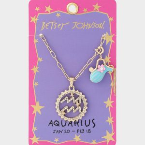 AQUARIUS CHARM PENDANT TURQUOISE