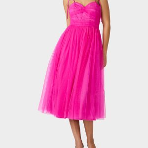 GLITTER TULLE MULTI MAGENTA