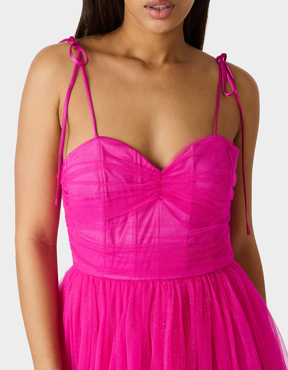 GLITTER TULLE MULTI MAGENTA - Image 7