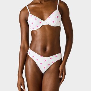 MINI BOWS BIKINI SET WHITE