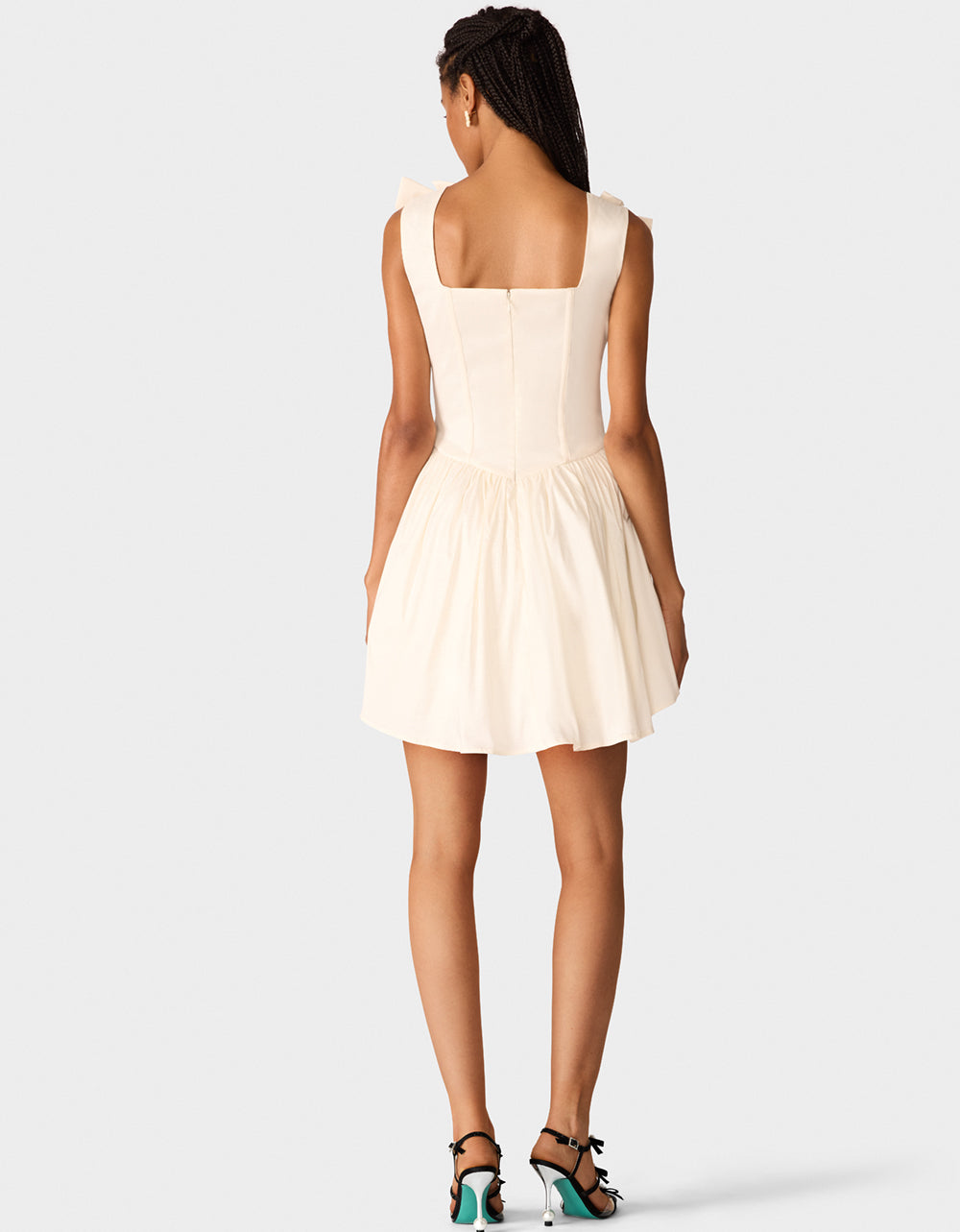 WHITE BOW DRESS - Image 5