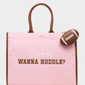 WANNA HUDDLE TOTE PINK