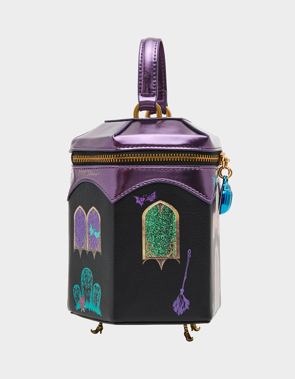 KITSCH SMALL HAUNTED CASTLE BLACK/MULTI - Image 4
