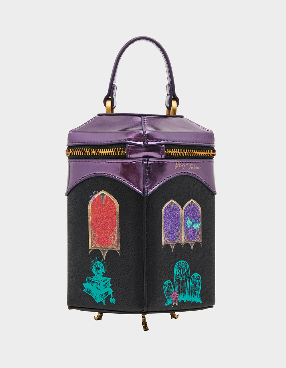KITSCH SMALL HAUNTED CASTLE BLACK/MULTI - Image 5