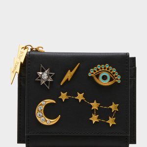 CELESTIAL BIFOLD WALLET BLACK